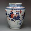 Y974 Small Japanese Kaiemon ovoid vase, c. 1700