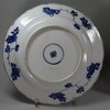 Y979 Set of four Chinese blue and white plates, 18th century